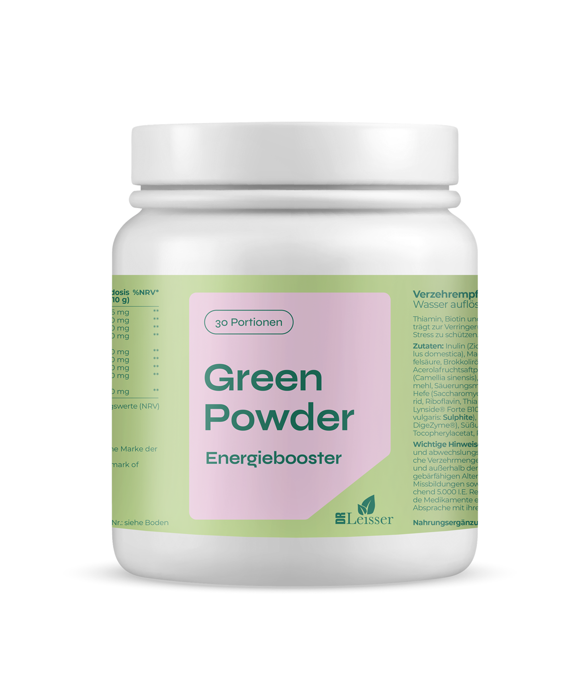 DR. LEISSER GREEN POWDER, 300 G